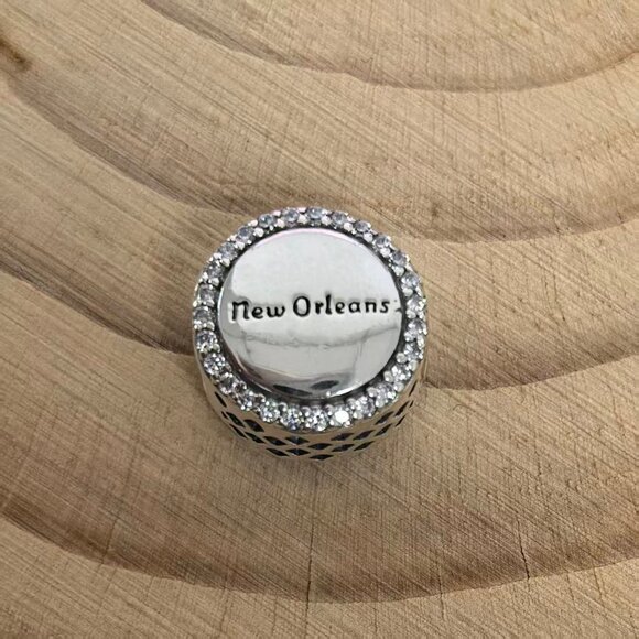 New Orleans exclusive Charm, S925 Silver Bracelets - Picture 2 of 4